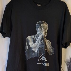 Classic Black Graphic Men's T-Shirt